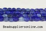 CAA5379 15.5 inches 10*12mm - 11*16mm faceted nuggets agate beads