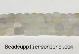 CAA5380 15.5 inches 10*12mm - 11*16mm faceted nuggets agate beads