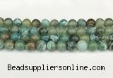 CAA5420 15.5 inches 12mm round agate gemstone beads