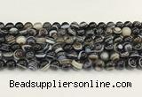 CAA5424 15.5 inches 8mm round agate gemstone beads