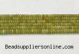 CAA5438 15.5 inches 6*8mm faceted rondelle agate gemstone beads