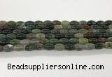 CAA5445 15.5 inches 8*12mm rice agate gemstone beads