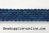 CAA5447 15.5 inches 8*12mm rice agate gemstone beads