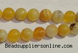 CAA89 15.5 inches 10mm round botswana agate gemstone beads