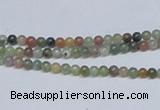 CAB429 15.5 inches 3mm round indian agate gemstone beads wholesale