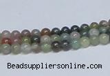 CAB430 15.5 inches 4mm round indian agate gemstone beads wholesale