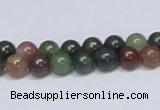 CAB432 15.5 inches 7mm round indian agate gemstone beads wholesale