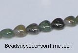 CAB452 15.5 inches 8*8mm heart indian agate gemstone beads