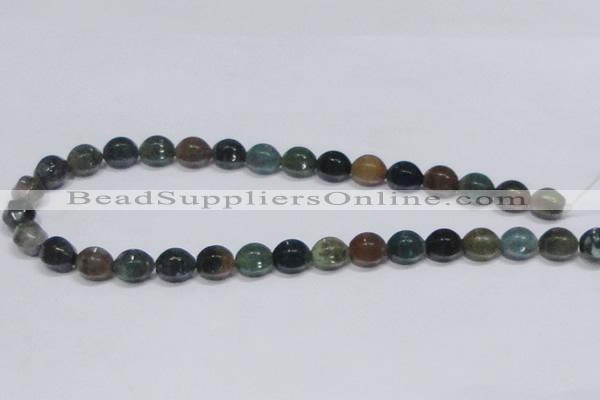 CAB474 15.5 inches 10*12mm star fruit shaped indian agate gemstone beads