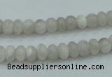 CAB900 15.5 inches 4*6mm rondelle natural crazy agate beads wholesale