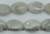 CAB911 15.5 inches 13*18mm oval natural crazy agate beads wholesale