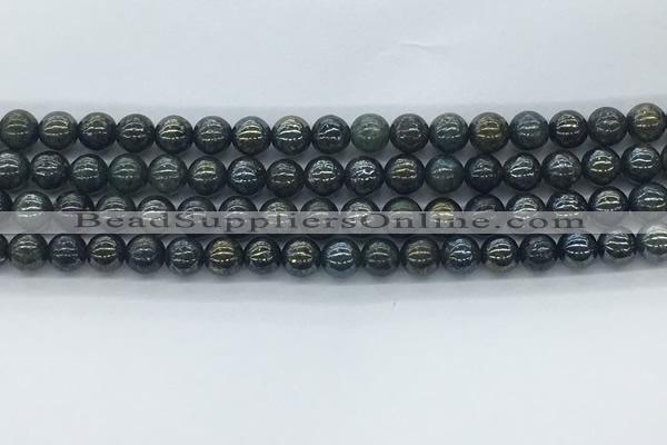 CAE121 15.5 inches 6mm round AB-color astrophyllite beads wholesale