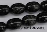 CAE17 15.5 inches 13*18mm egg-shaped astrophyllite beads wholesale