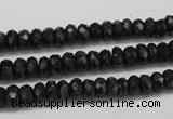 CAE31 15.5 inches 4*6mm faceted rondelle astrophyllite beads wholesale