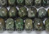 CAF116 15.5 inches 8*12mm rondelle Africa stone beads wholesale