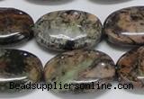 CAF128 15.5 inches 15*20mm oval Africa stone beads wholesale