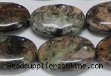 CAF129 15.5 inches 18*25mm oval Africa stone beads wholesale