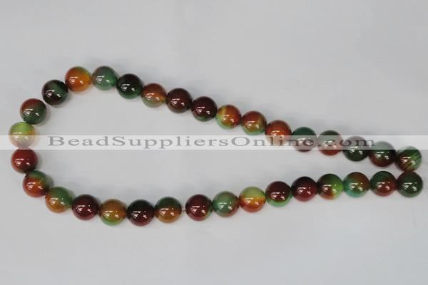 CAG1002 15.5 inches 12mm round rainbow agate beads wholesale