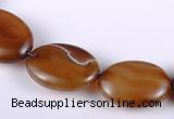 CAG154 15*20mm oval madagascar agate gemstone beads Wholesale