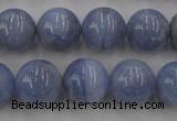 CAG2370 15.5 inches 14mm round blue lace agate beads wholesale