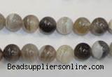 CAG2412 15.5 inches 8mm round Chinese botswana agate beads