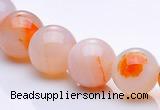 CAG265 15 inch 12mm round agate gemstone beads Wholesale