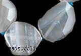 CAG330 rough agate gemstone nugget shape  beads Wholesale