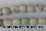 CAG3604 15.5 inches 10mm round natural crazy lace agate beads