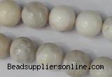 CAG3606 15.5 inches 14mm round natural crazy lace agate beads