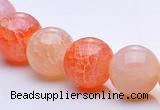 CAG39 12mm round dragon veins agate gemstone beads Wholesale