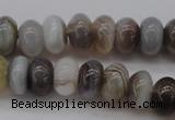 CAG3988 15.5 inches 5*8mm rondelle botswana agate gemstone beads