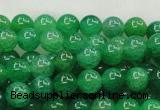 CAG420 15.5 inches 10mm round green agate beads Wholesale