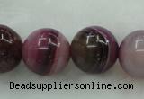 CAG434 15.5 inches 16mm round agate gemstone beads wholesale