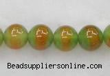 CAG445 15.5 inches 14mm round agate gemstone beads wholesale