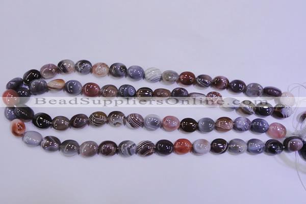 CAG4451 15.5 inches 10*12mm oval botswana agate beads wholesale