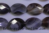 CAG4465 15.5 inches 15*20mm faceted oval botswana agate beads