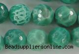 CAG5312 15.5 inches 10mm faceted round peafowl agate gemstone beads