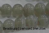 CAG5322 15.5 inches 8mm round grey line agate beads wholesale