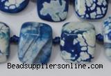 CAG5521 15.5 inches 17*20mm nuggets agate gemstone beads