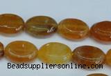 CAG5623 15 inches 13*16mm oval dragon veins agate beads wholesale