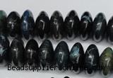 CAG5643 15 inches 8*16mm rondelle agate gemstone beads wholesale