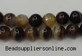 CAG5901 15 inches 8mm round Madagascar agate gemstone beads