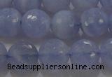 CAG5998 15.5 inches 10mm faceted round blue lace agate beads