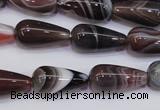 CAG6346 15 inches 10*20mm teardrop botswana agate beads