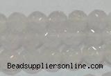 CAG6513 15.5 inches 10mm faceted round Brazilian white agate beads