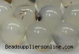 CAG6763 15 inches 12mm round Montana agate beads wholesale