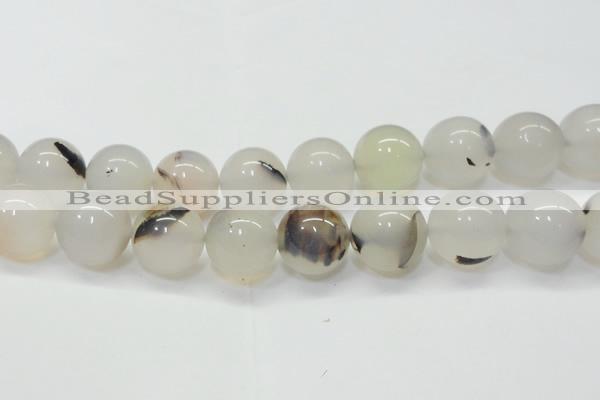 CAG6766 15 inches 18mm round Montana agate beads wholesale