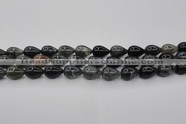 CAG6824 15.5 inches 10*14mm teardrop Indian agate beads wholesale