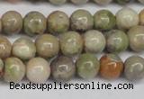 CAG7001 15.5 inches 6mm round ocean agate gemstone beads