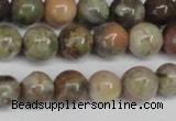 CAG7002 15.5 inches 8mm round ocean agate gemstone beads